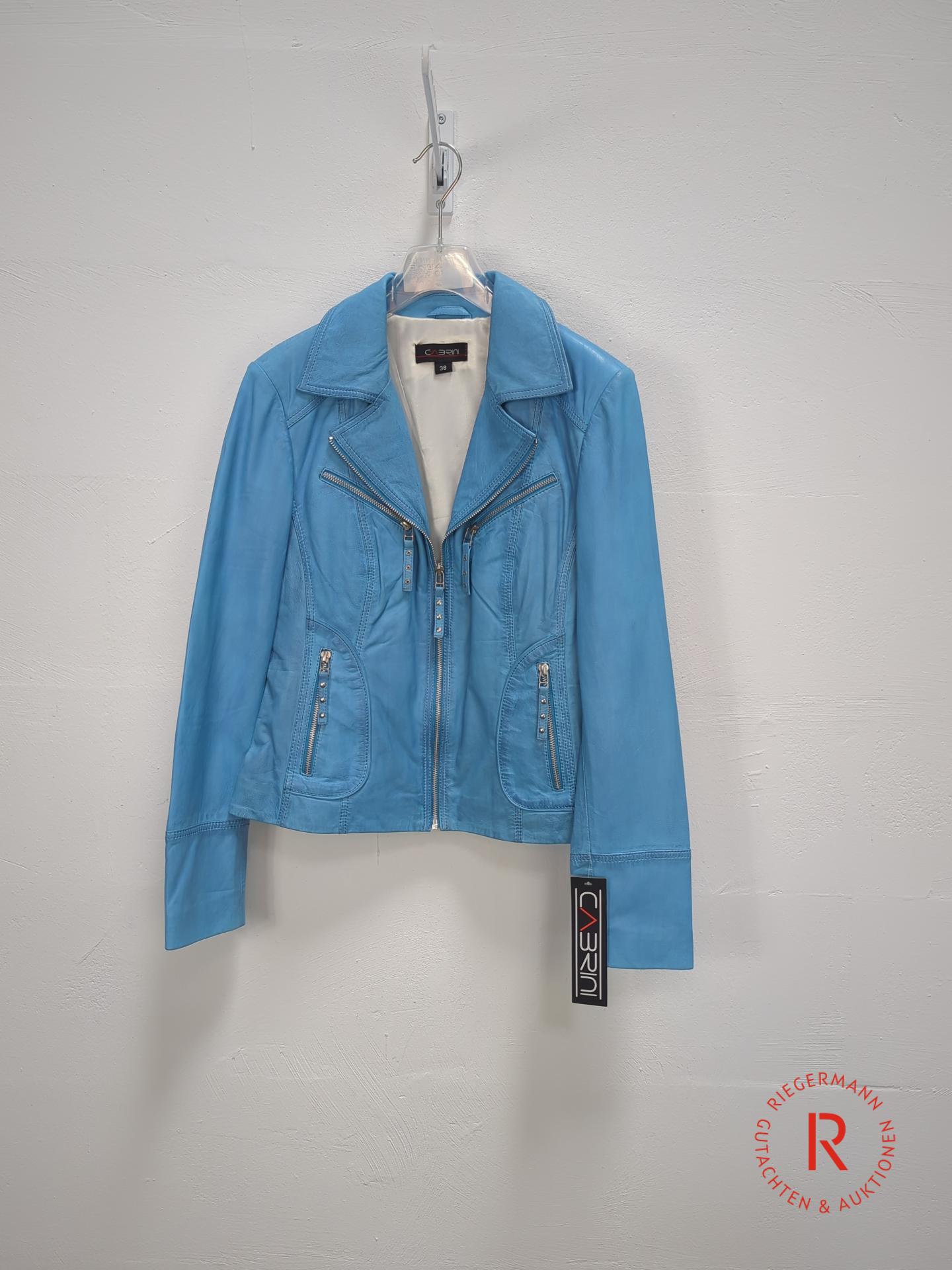 DAMEN LEDERJACKE GRÖSSE 38